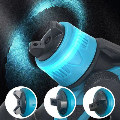 Paint Sprayer Cordless 5 Interchangeable Nozzles Adjustable Flow