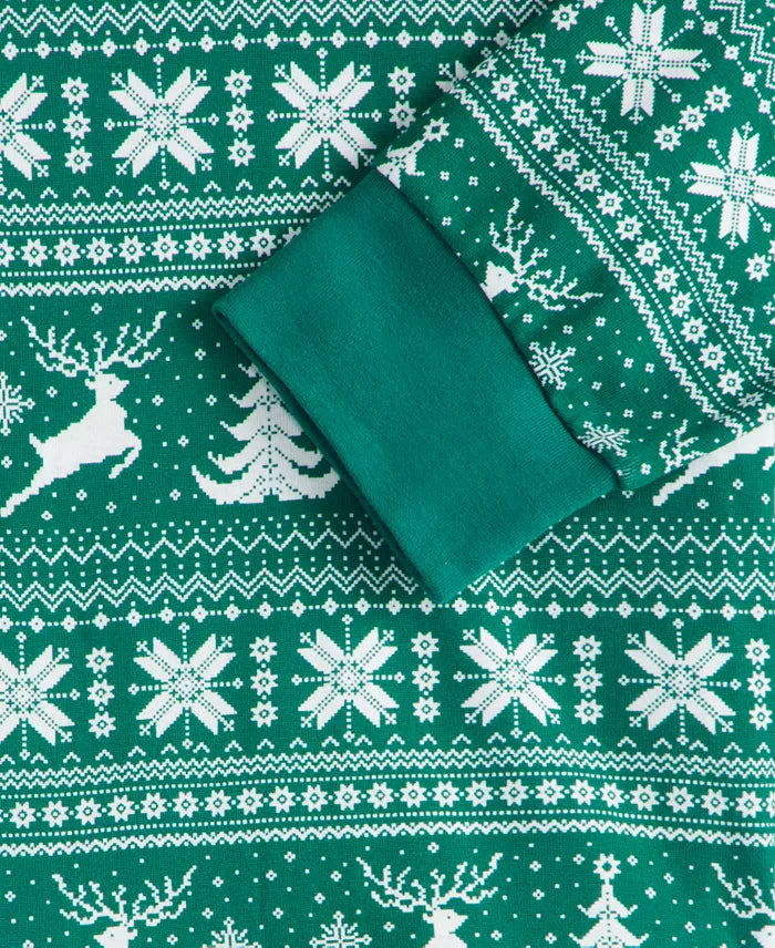 Pajama Set Breathable Cotton Drawstring Waist & Pockets