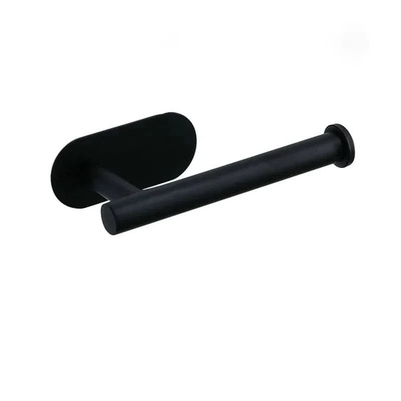 Paper Towel Holder Wall-Mounted Stainless Steel Adhesive or Screw Mounting