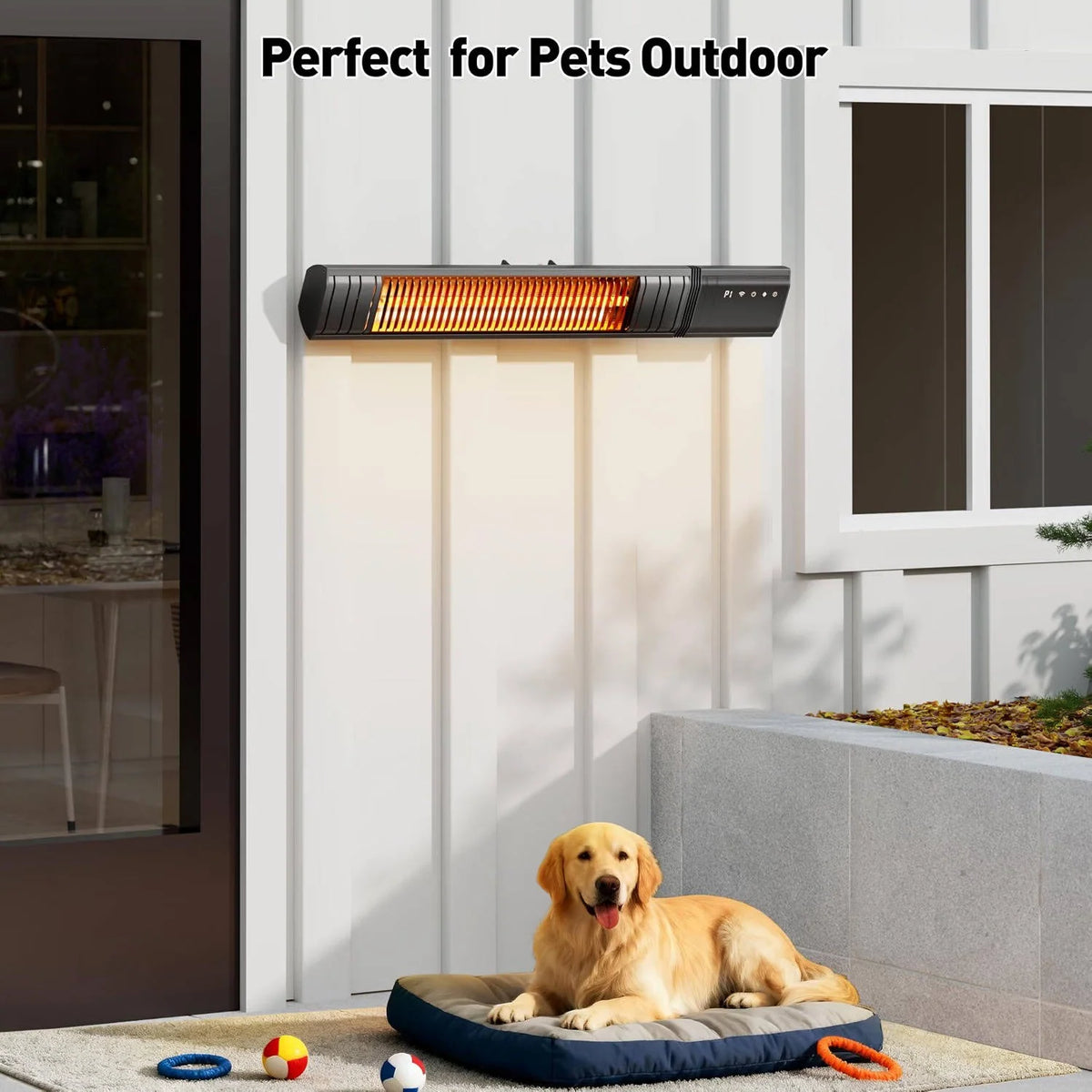 Patio Heater Infrared WiFi Wall or Ceiling Mount