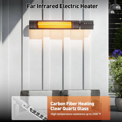 Patio Heater Infrared WiFi Wall or Ceiling Mount