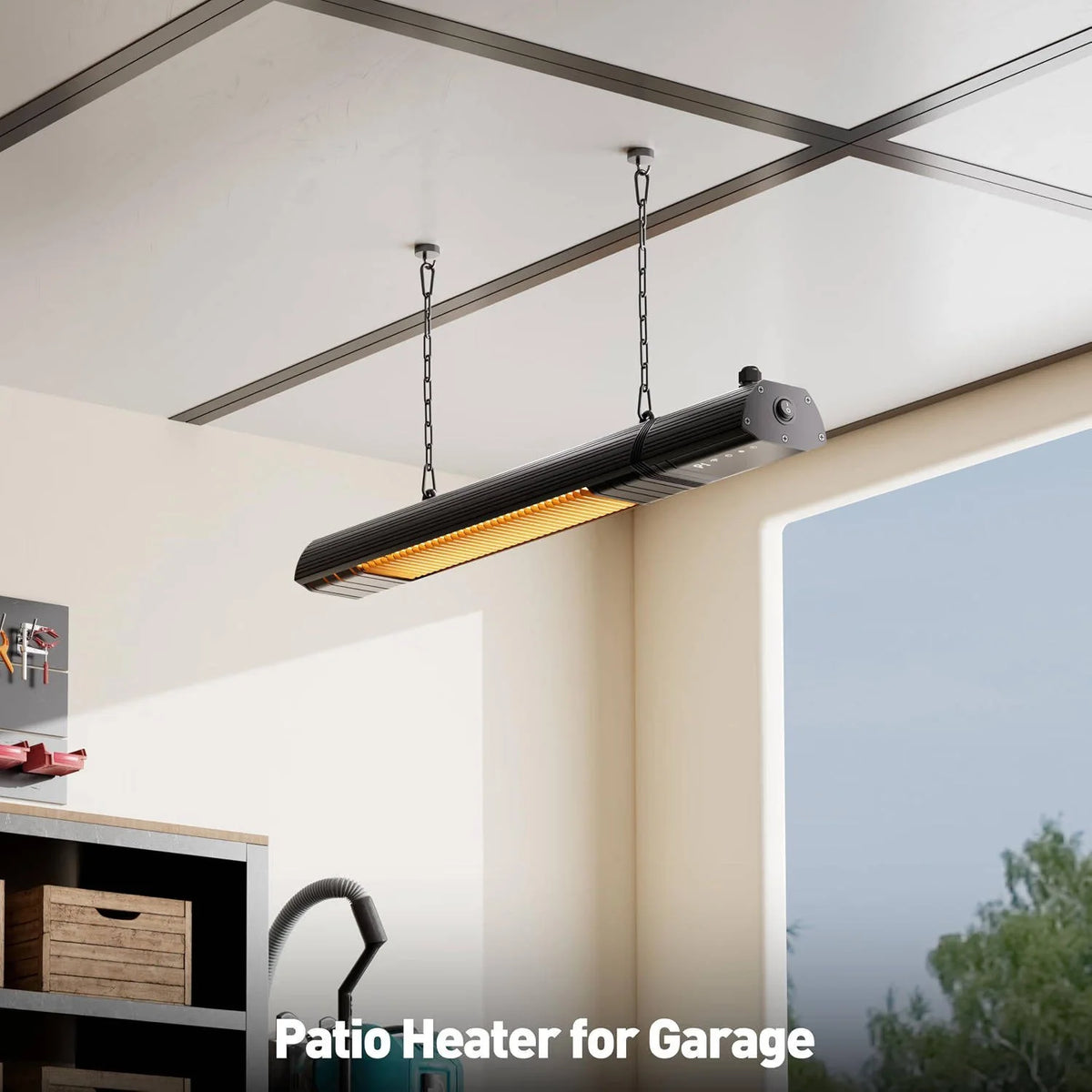 Patio Heater Infrared WiFi Wall or Ceiling Mount
