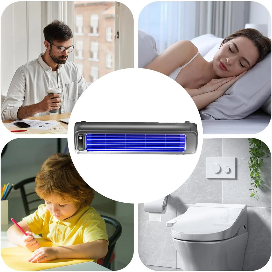 Personal Air Cooler Bladeless Rechargeable Whisper-Quiet