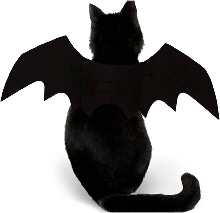 Pet Bat Wings Lightweight Felt Adjustable Straps