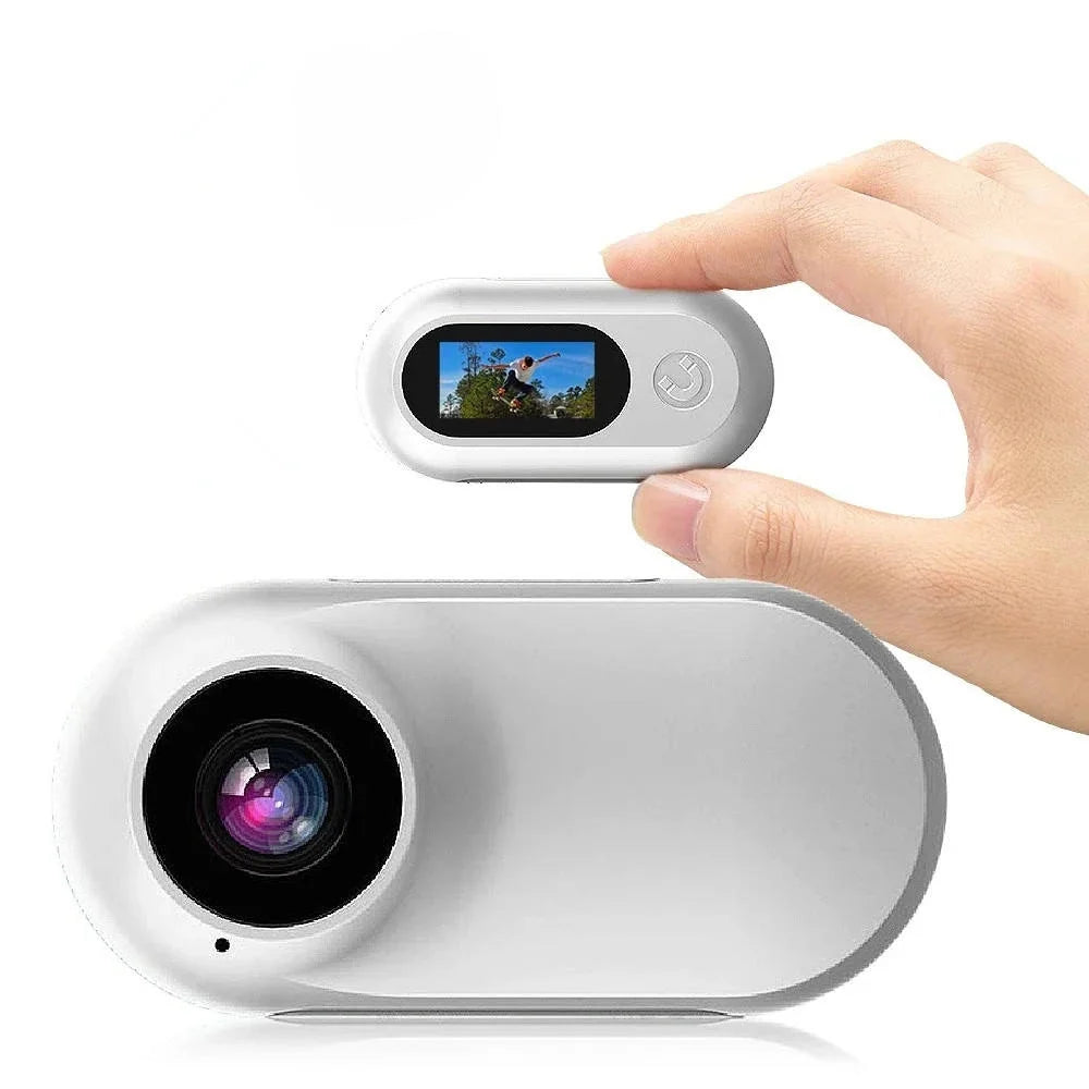 Pet Camera Collar Magnetic Mount 170° Wide-Angle Night Vision