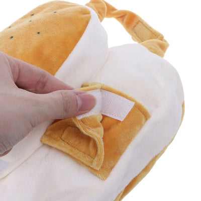 Pet Costume Hot Dog Soft Plush Adjustable Fit