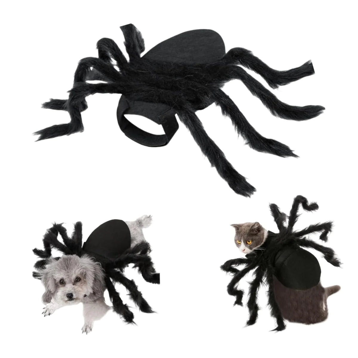 Pet Costume Spider Bendable Wire Legs Adjustable Straps