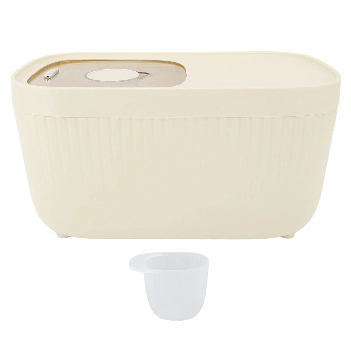 Pet Food Storage Container Airtight Locking Lid BPA-Free Plastic