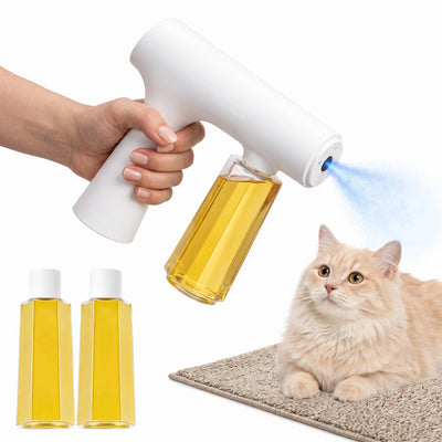 Pet Odor Eliminator Kit Plant-Based Nano Mist 3 Refills