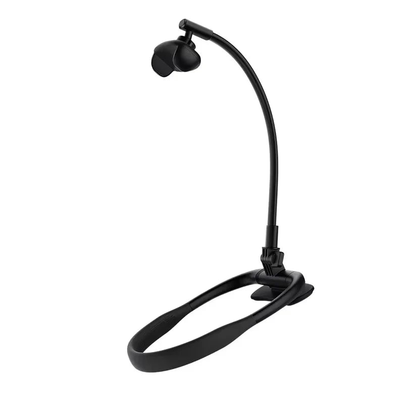 Phone Holder 14in Flexible Aluminum Silicone Neck Pad