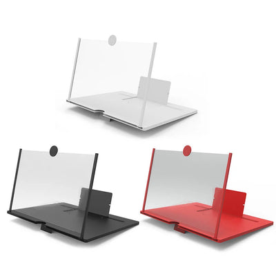 Phone Screen Magnifier Foldable 3D HD Lens & Stand
