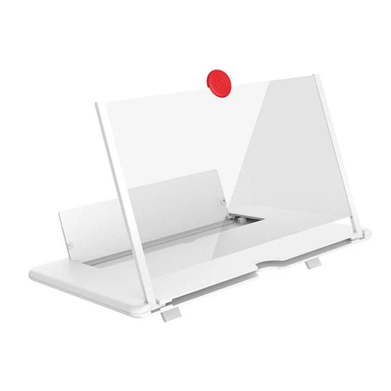 Phone Screen Magnifier Foldable 3D HD Lens & Stand