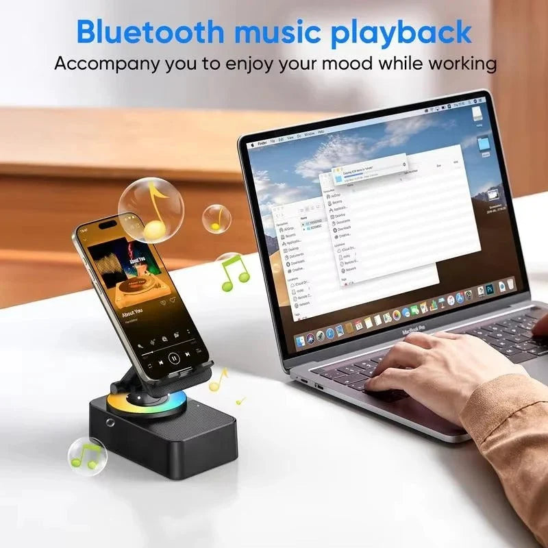 Phone & Tablet Stand Bluetooth Speaker 1500mAh Power Bank