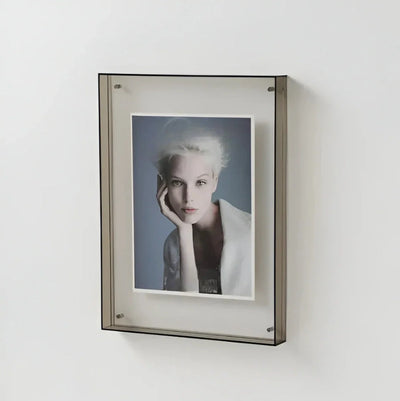 Photo Frame Acrylic Floating Desk & Wall Display