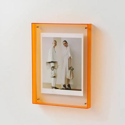 Photo Frame Acrylic Floating Desk & Wall Display