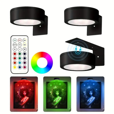 Picture Light Magnetic Rechargeable 13 Light Modes