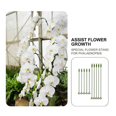Plant Support Stakes Tool-Free & Weatherproof 20-Piece Set