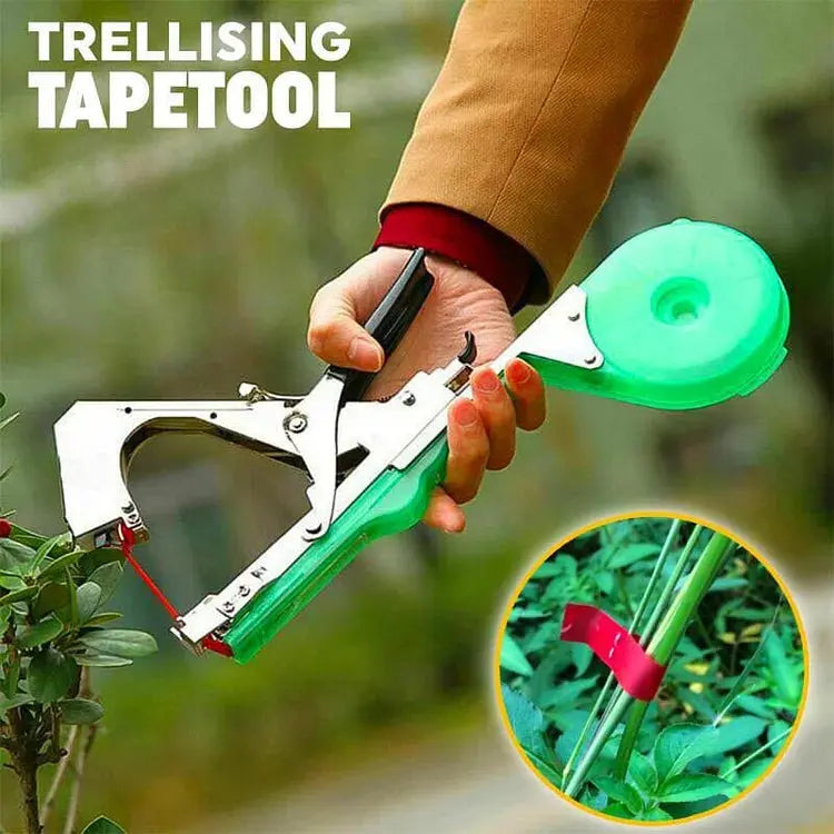 Plant Tying Machine One-Hand Operation Includes Tape & Staples