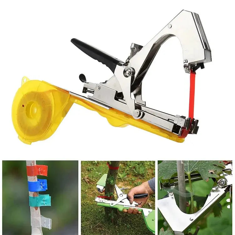 Plant Tying Machine One-Hand Operation Includes Tape & Staples