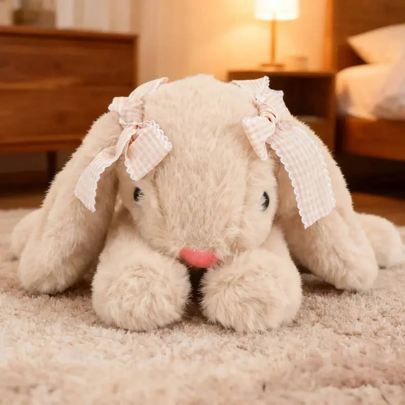 Plush Bunny Toy Ultra-Soft Lop-Eared Machine Washable