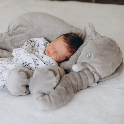 Plush Elephant Pillow Soft Plush & Shape-Retaining PP Filling