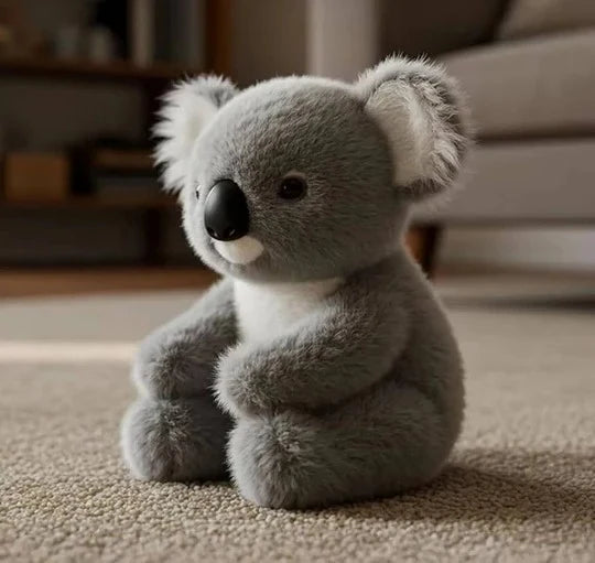 Plush Toy Koala Evenly Weighted Contoured Shape