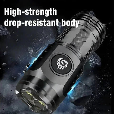 Pocket Flashlight Rechargeable Long Range LED