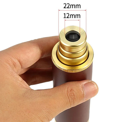 Pocket Monocular 10x Magnification HD Coated Optics & Waterproof