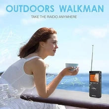 Pocket Radio AM/FM Weather Alerts 20 Presets