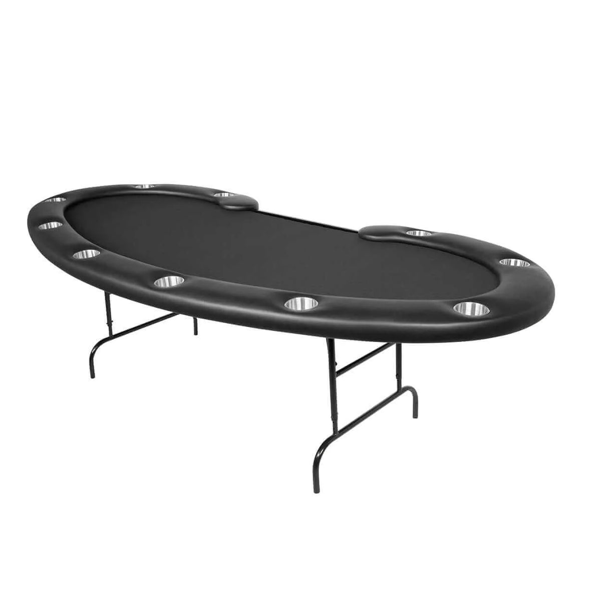 Poker Table Kidney Bean Shape With Dealer Cutout