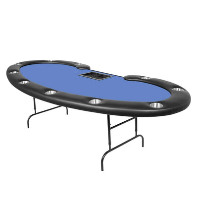 Poker Table Kidney Bean Shape With Dealer Cutout