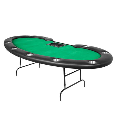 Poker Table Kidney Bean Shape With Dealer Cutout