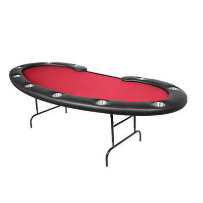 Poker Table Kidney Bean Shape With Dealer Cutout