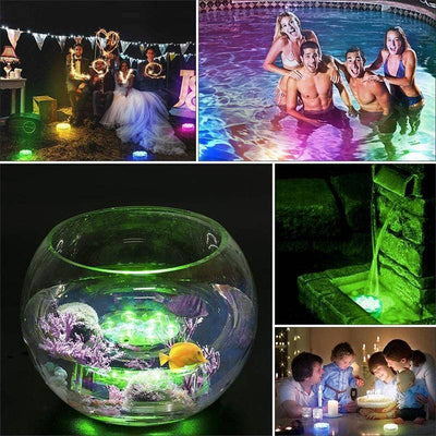 Pool LED Lights Remote Control 16 Colors IP68