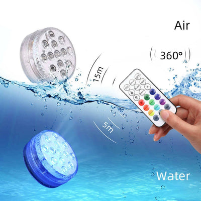 Pool LED Lights Remote Control 16 Colors IP68