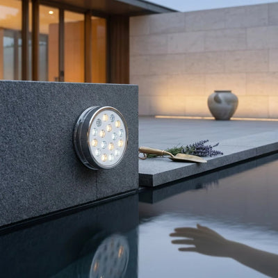 Pool Light Color-Changing LED Remote Control IP68 Submersible