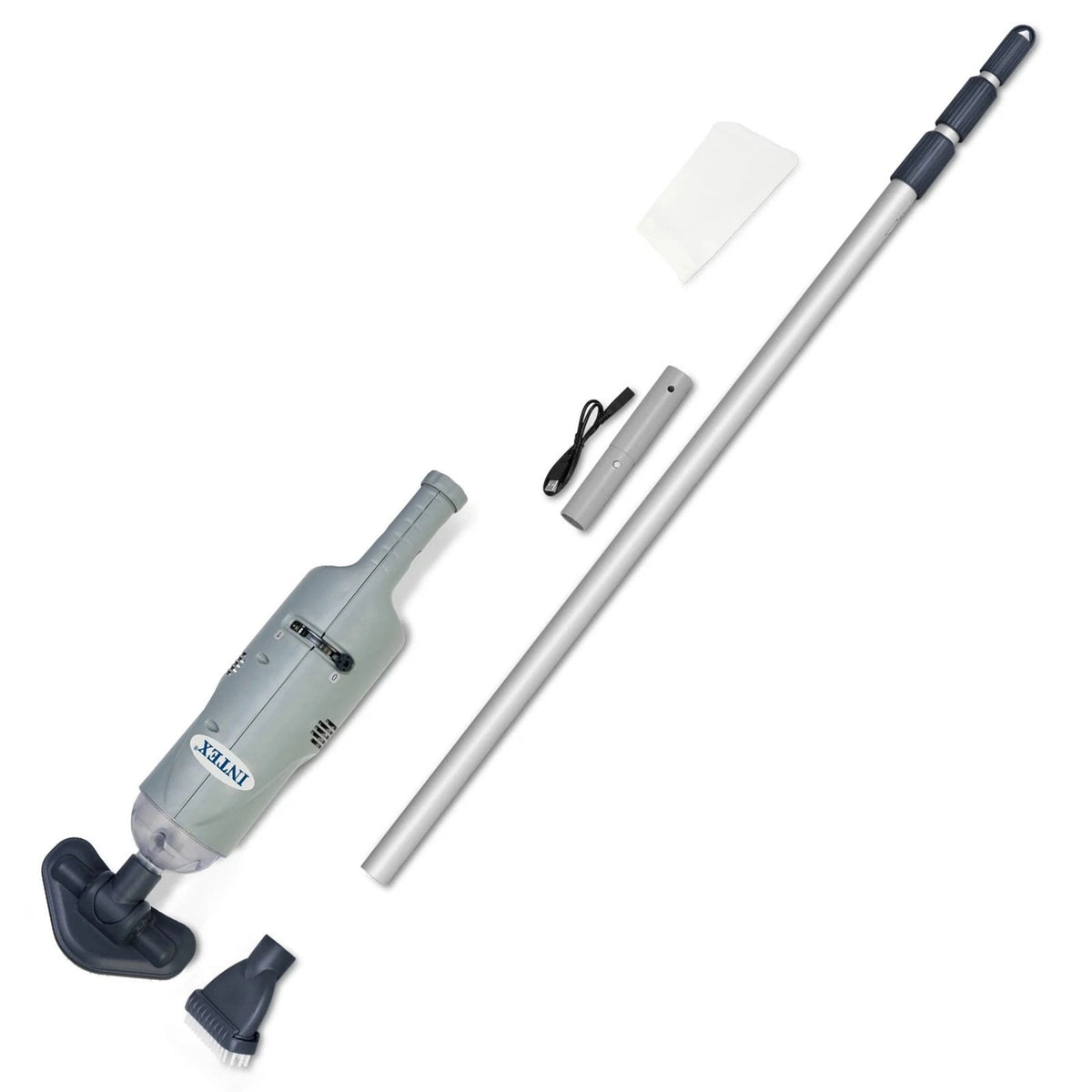 Pool Vacuum Cordless Rechargeable With 2 Brush Heads