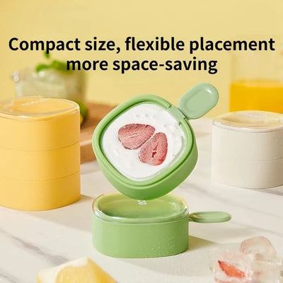 Popsicle Mold Food-Grade Silicone Dust-Tight Lid & Easy Release