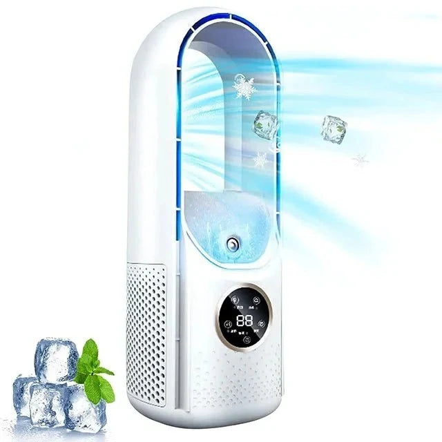 Portable Air Conditioner Blade-Free Quiet Compact Design