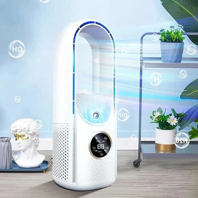 Portable Air Conditioner Blade-Free Quiet Compact Design