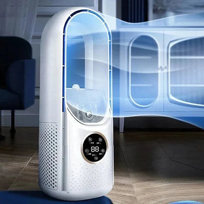Portable Air Conditioner Blade-Free Quiet Compact Design