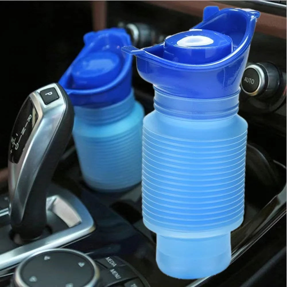 Portable Emergency Toilet Foldable Leakproof Odor-Control Lining