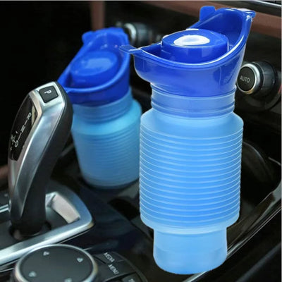 Portable Emergency Toilet Foldable Leakproof Odor-Control Lining