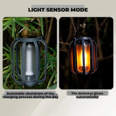 Portable LED Lantern Soft Light Rechargeable Tripod