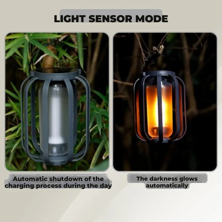 Portable LED Lantern Soft Light Rechargeable Tripod