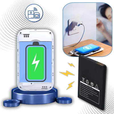 Portable Wi‑Fi Hotspot 4G LTE Up To 10 Devices
