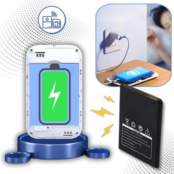Portable Wi‑Fi Hotspot 4G LTE Up To 10 Devices