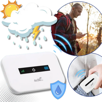 Portable Wi‑Fi Hotspot 4G LTE Up To 10 Devices