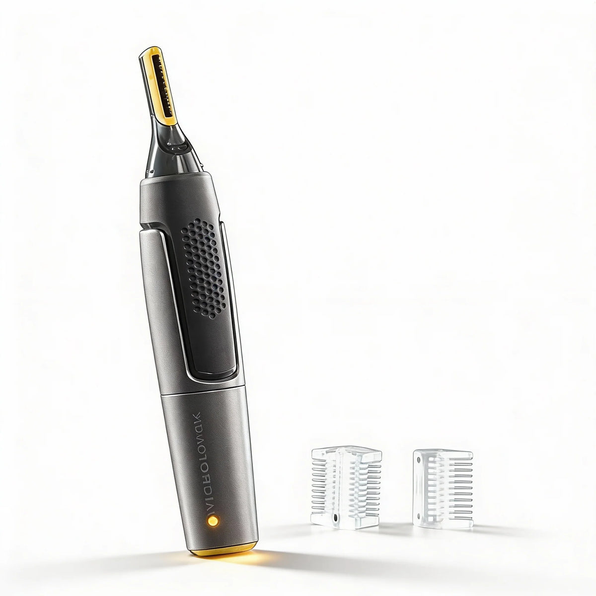 Precision Trimmer Titanium-Coated Blade LED Light Ultra-Lightweight
