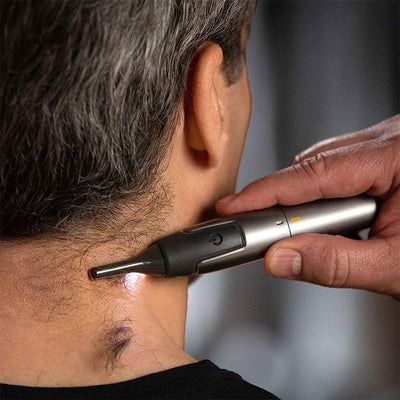 Precision Trimmer Titanium-Coated Blade LED Light Ultra-Lightweight